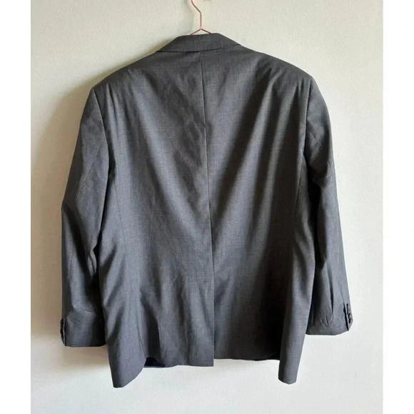 Cremieux Collection Mens Two Button Suit Jackets Blazer Sport Coat Grey Sz 44R - Picture 2 of 13